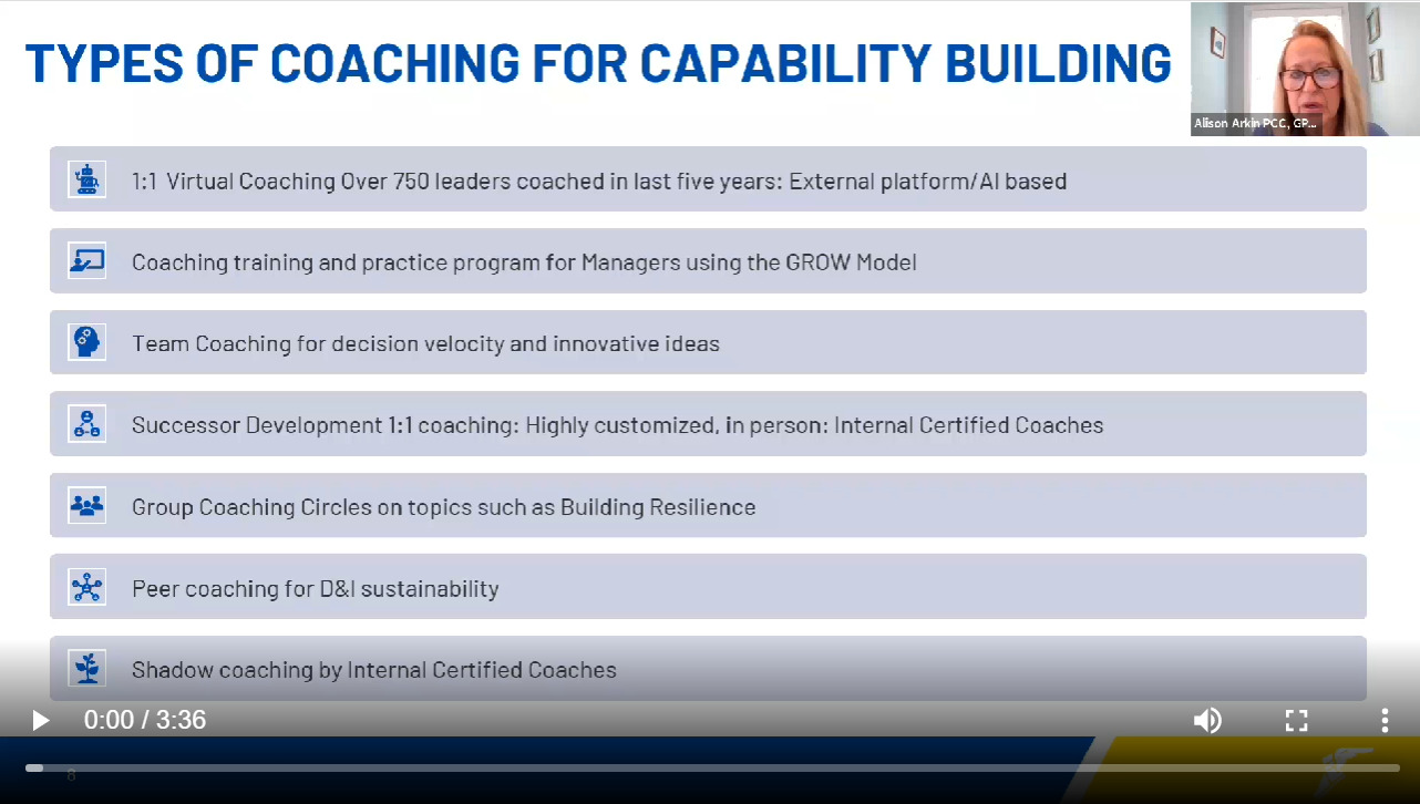 Global Coaching Strategies for Capability Building
